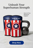 Captain America Knee Sleeves
